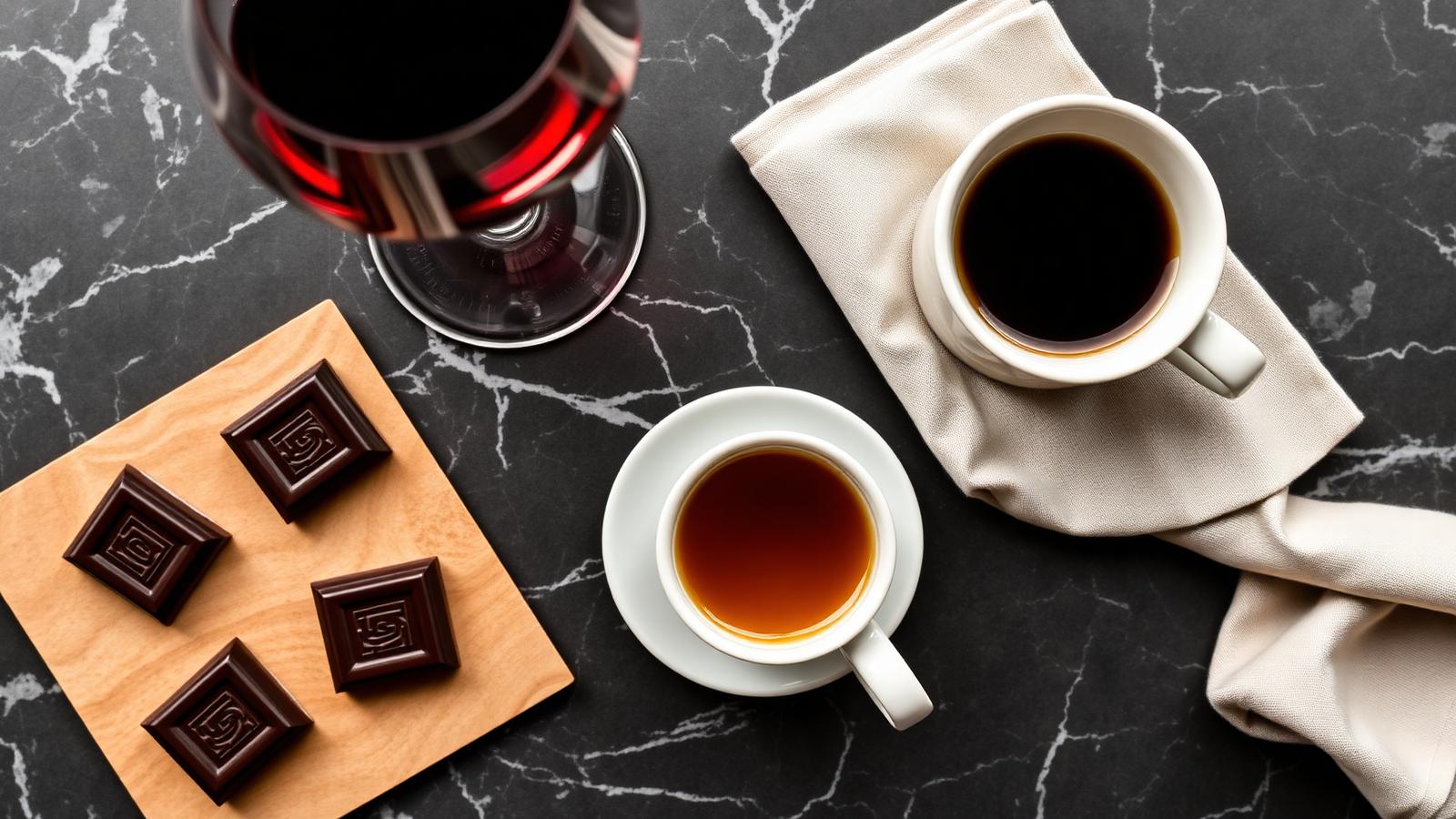 Pairing Chocolate with Wine, Coffee, and Tea